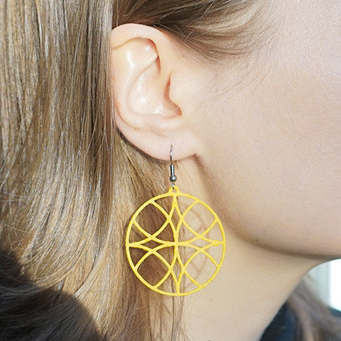 Ripple Effect Earrings – Circle